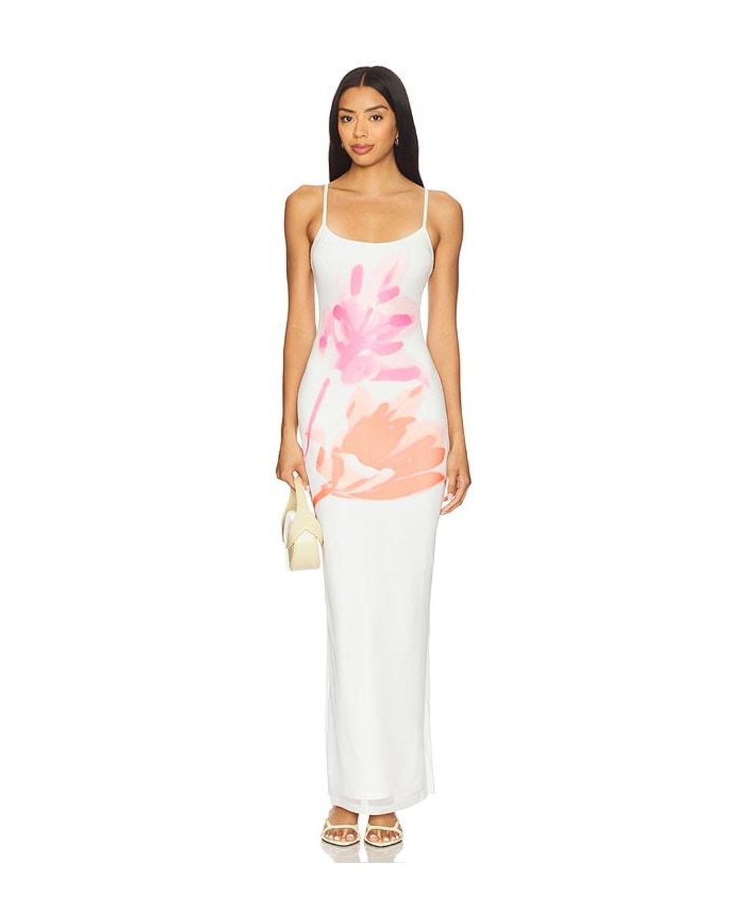 superdown White Jobelle Maxi Dress