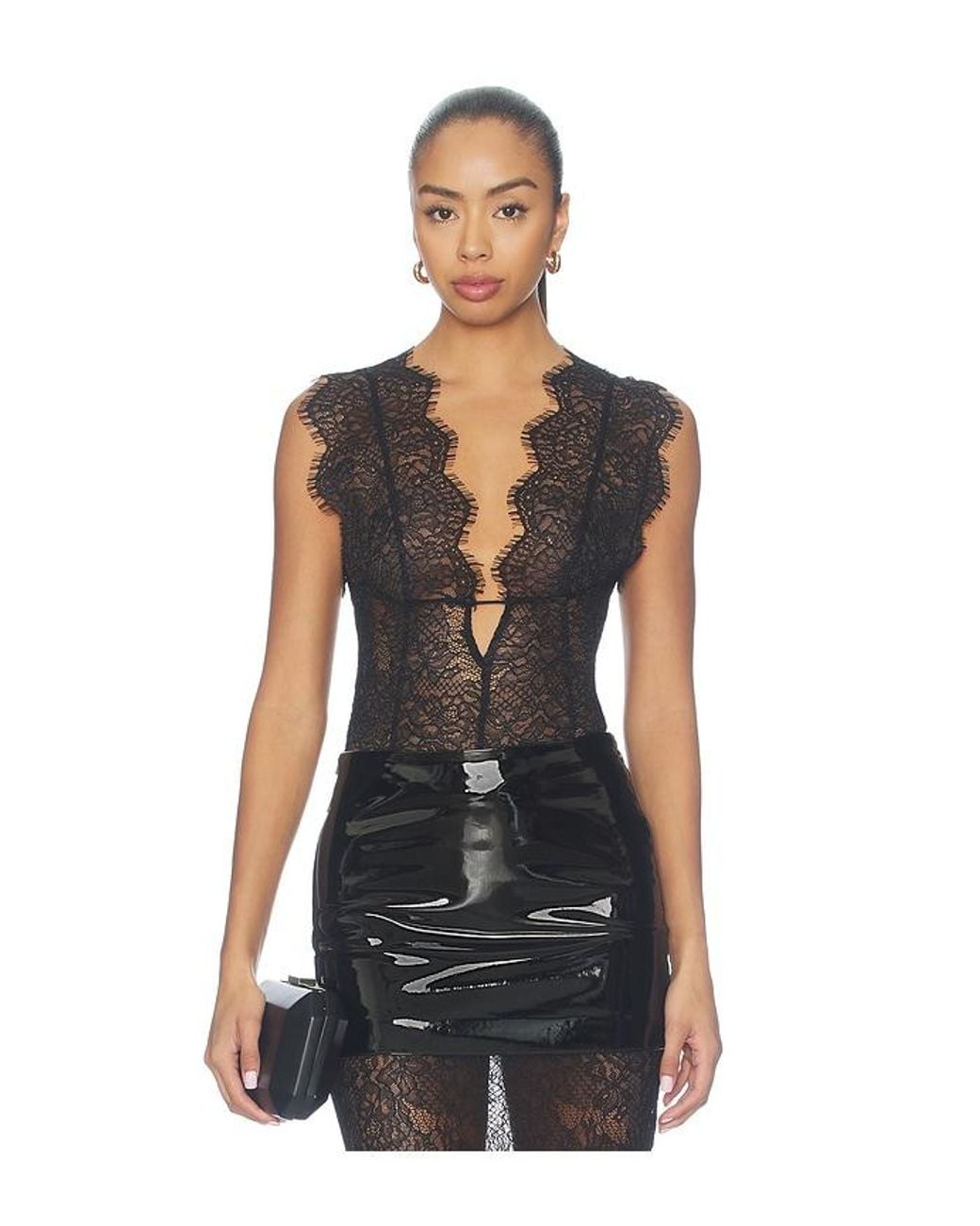 Nbd Black X Hannah Lizzy Indrani Cami Top