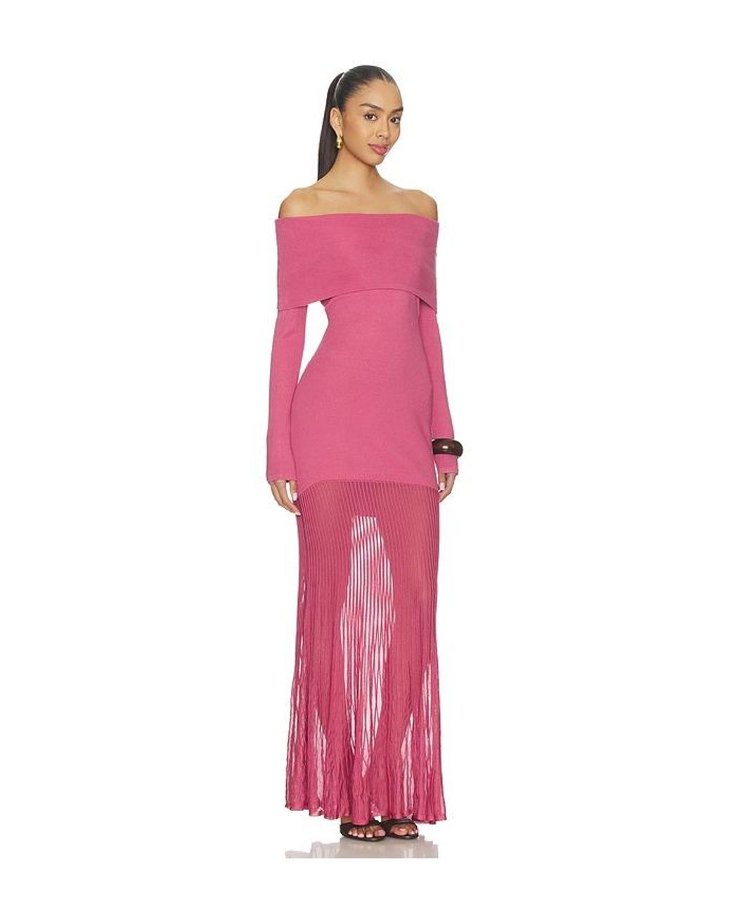 SER.O.YA Pink Isotta Dress
