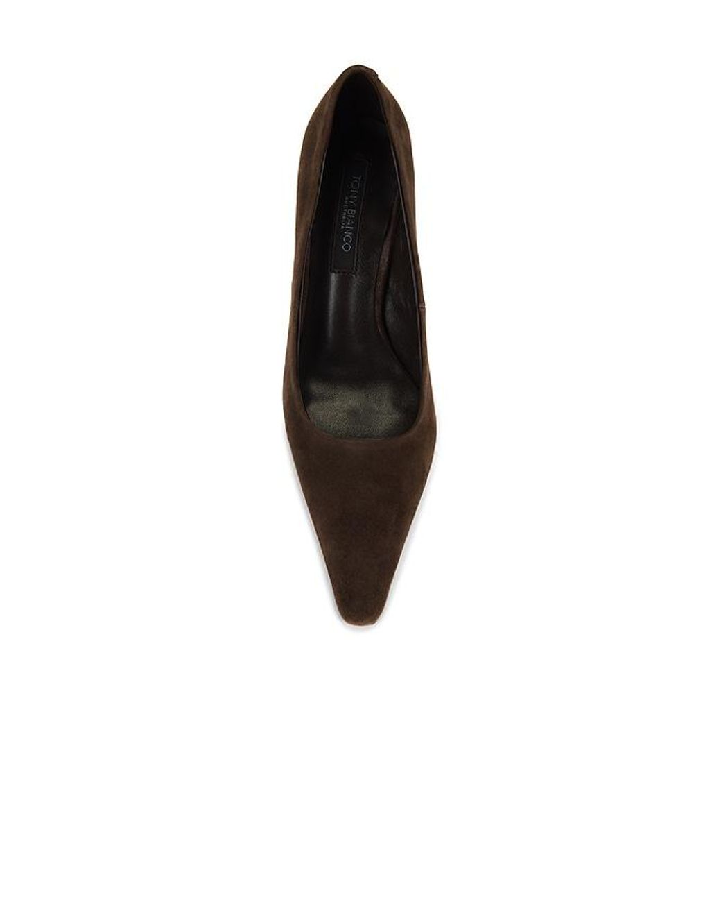 Tony Bianco Black Swish Heel