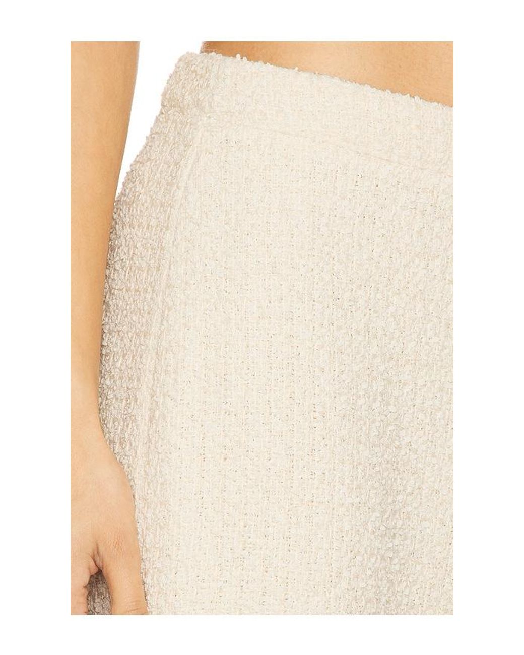 SER.O.YA White Shar Boucle Pant