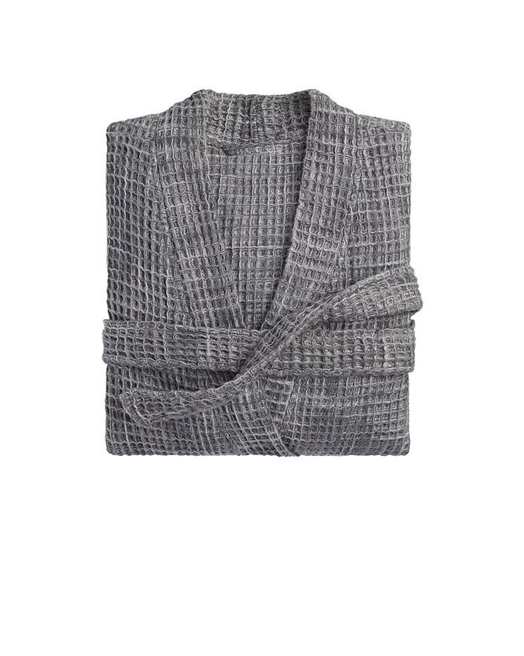 Parachute Black Waffle Robe