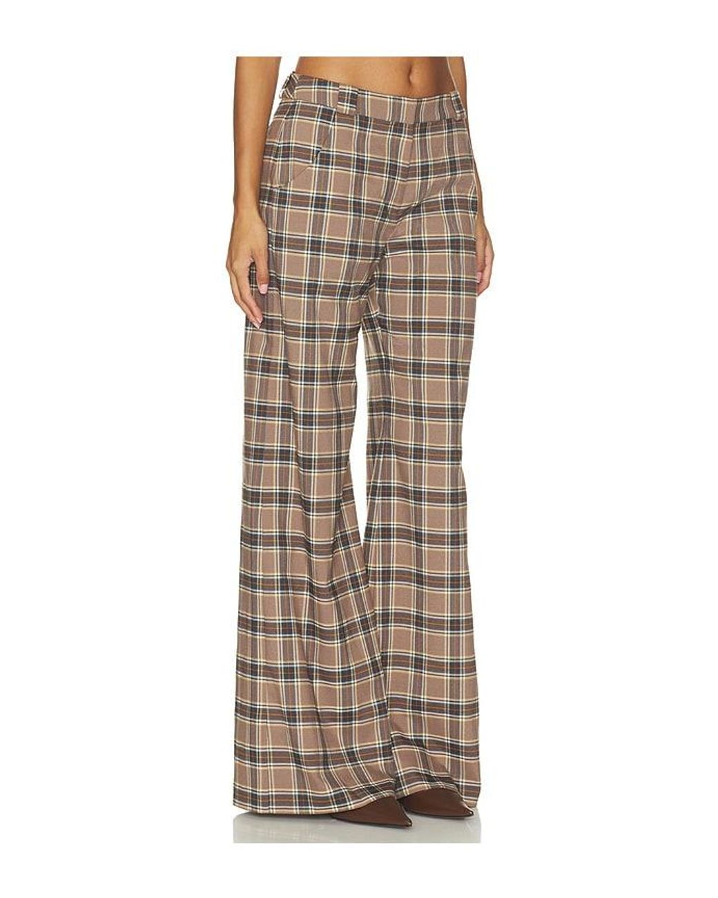 Amanda Uprichard Natural Saddler Pants