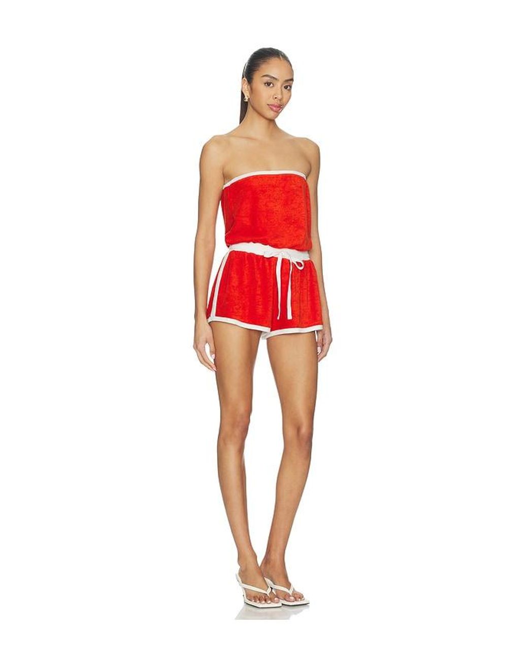 Lovers + Friends Red Tessa Romper