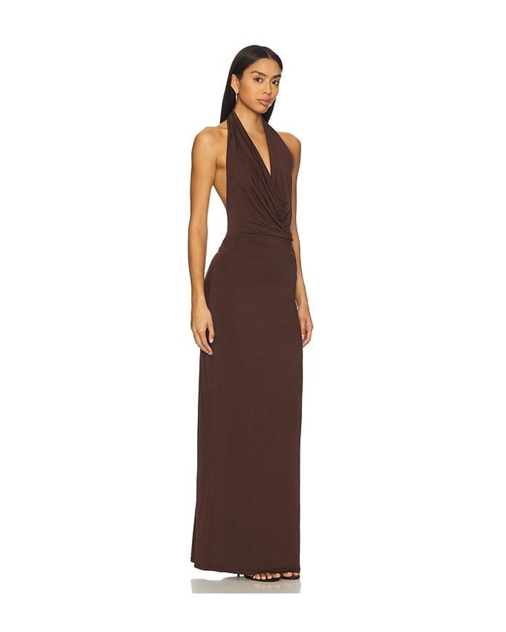 Nia Brown Xe Dress