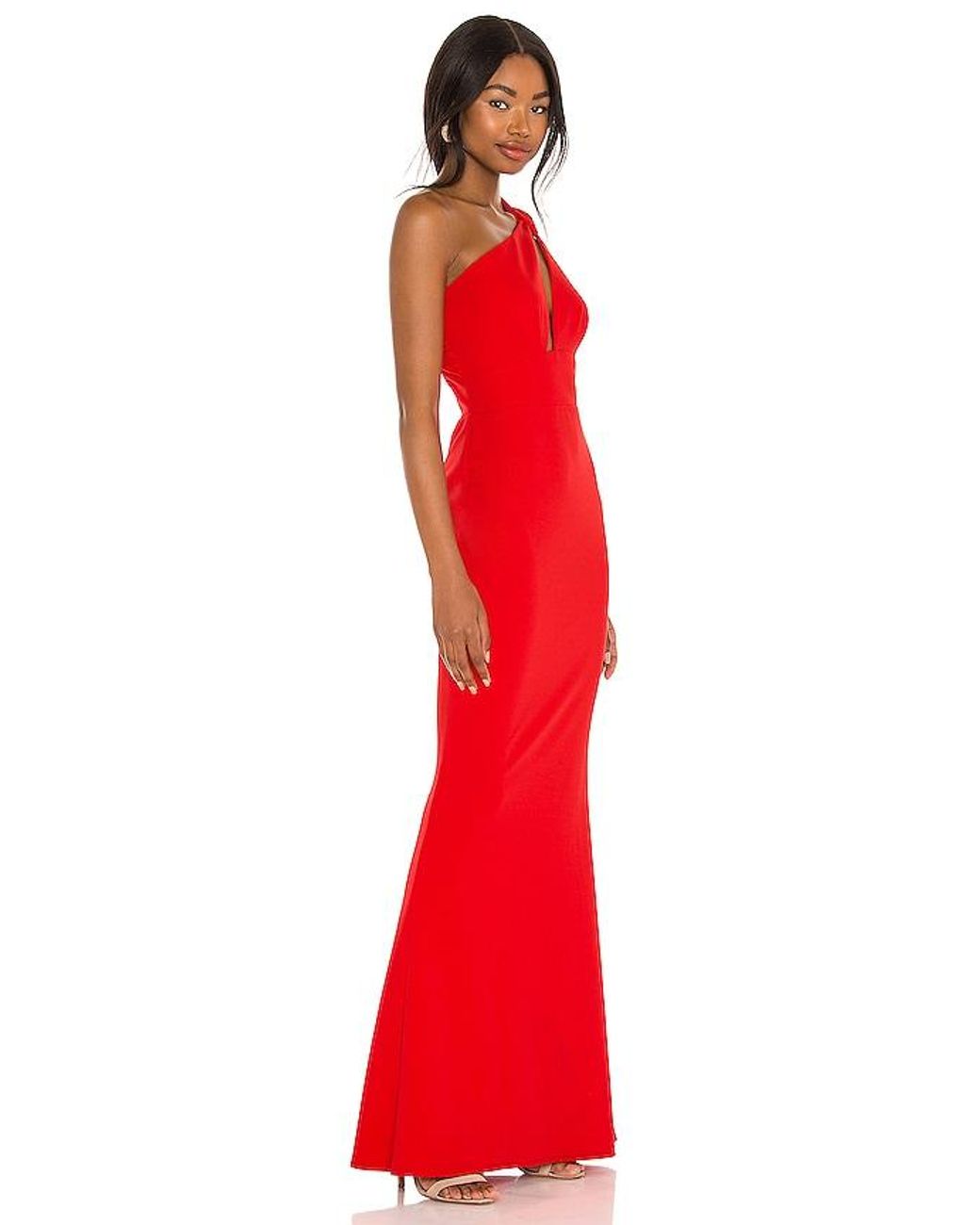 Katie May Red X Revolve Edgy Dress