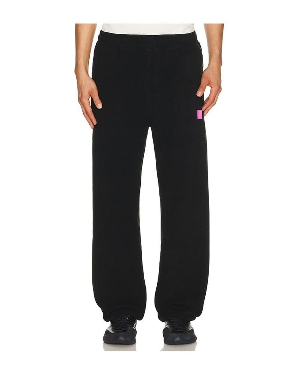 ANTI SOCIAL SOCIAL CLUB Black Polar Fleece Sweats for men