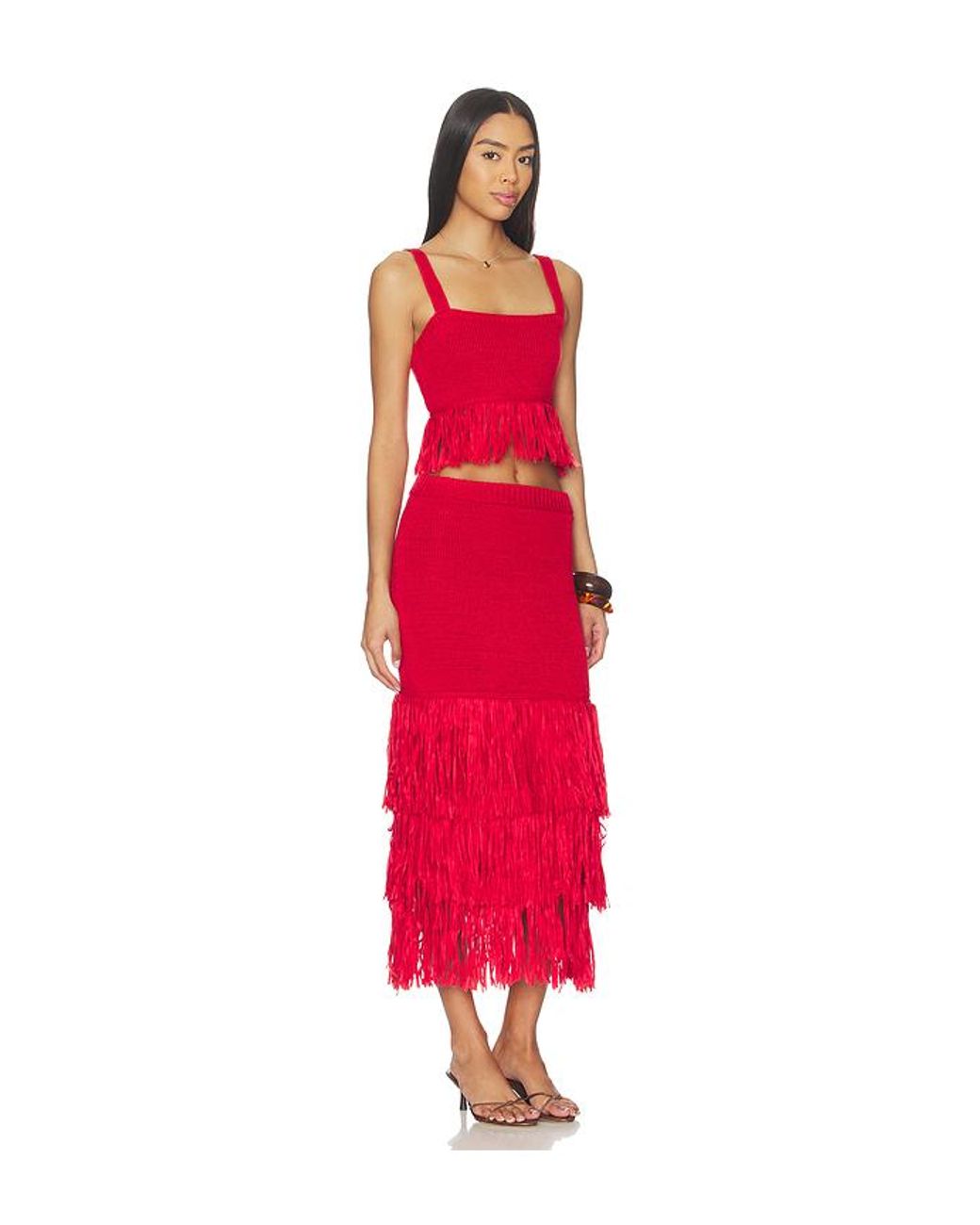 Saylor Red Shanda Set