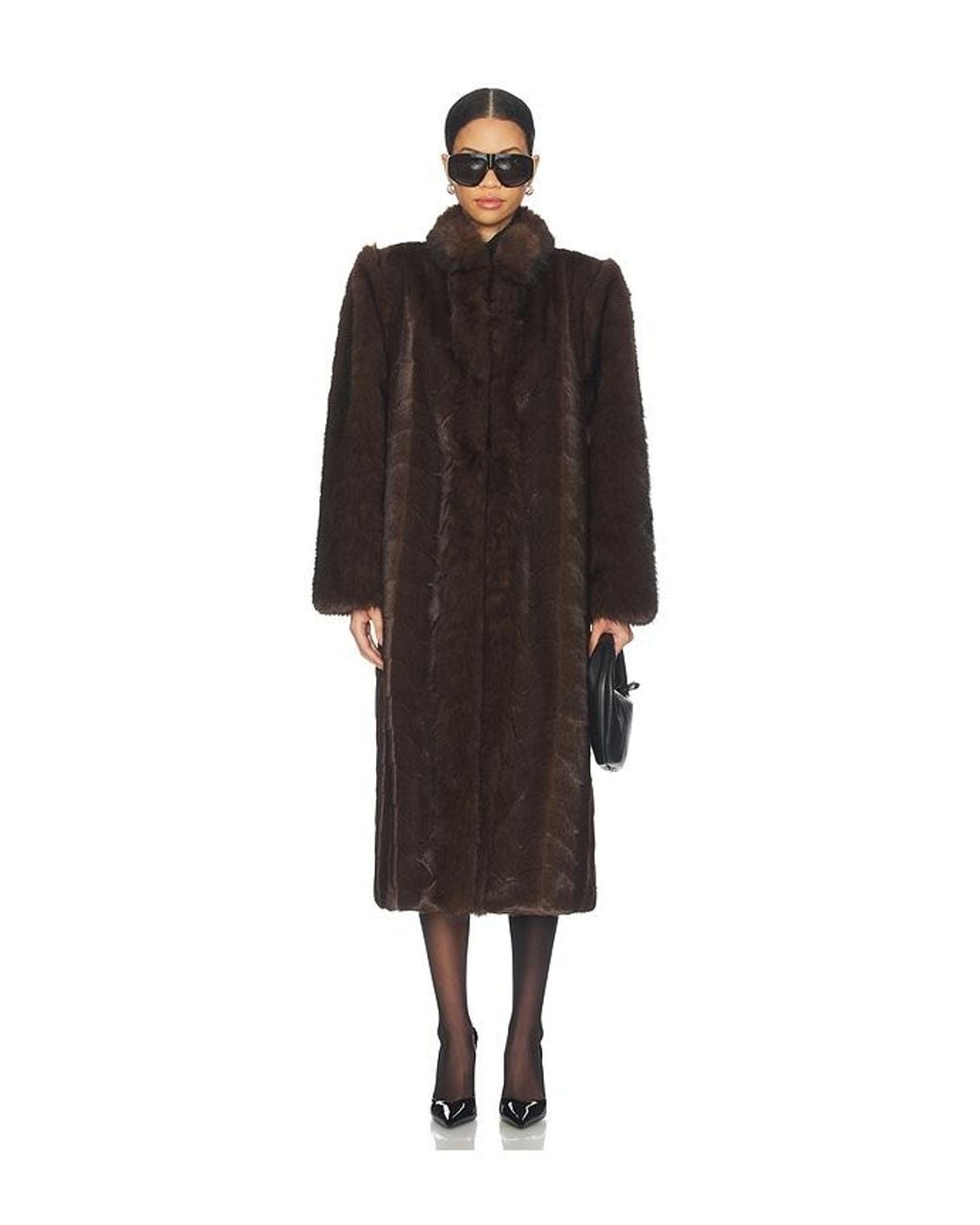 DUCIE Black Betty Coat