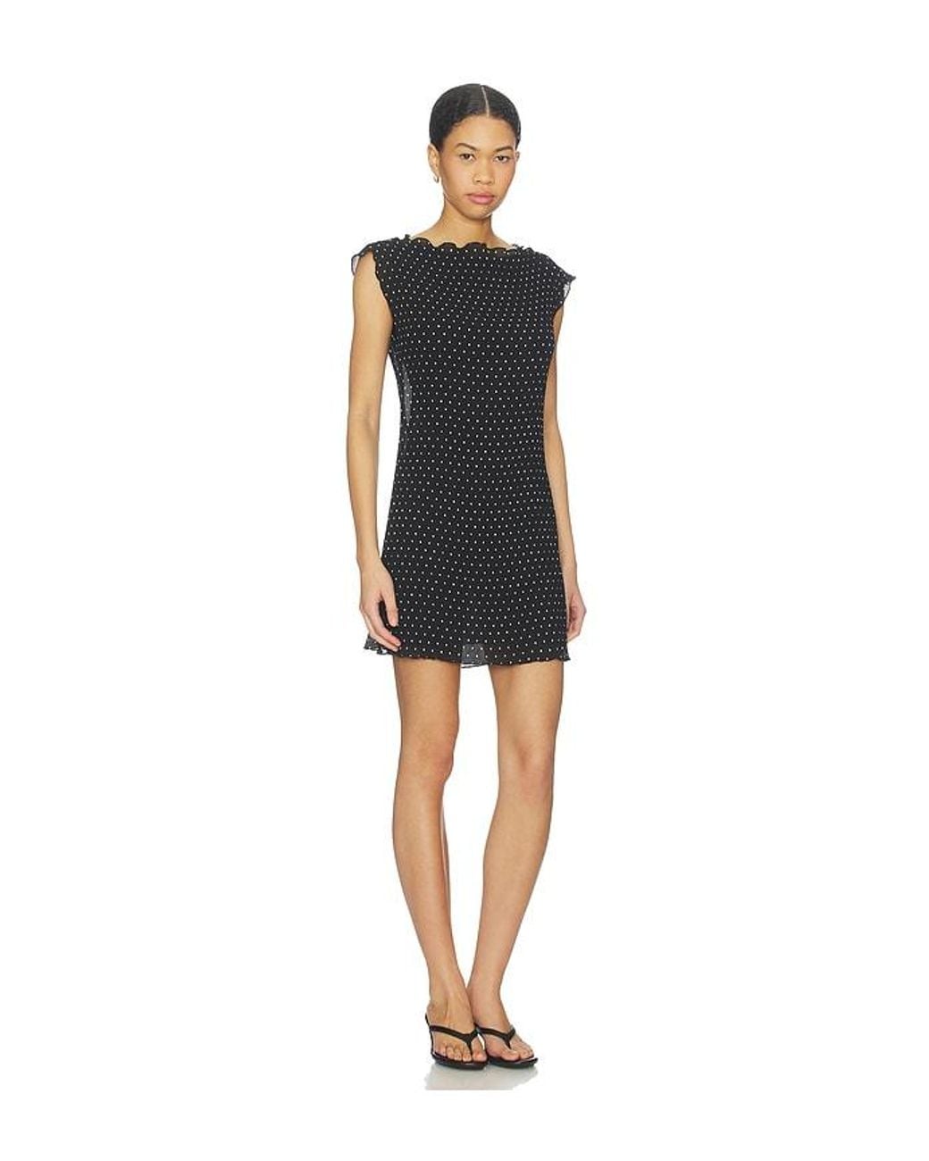 Lioness Black Mariner Mini Dress