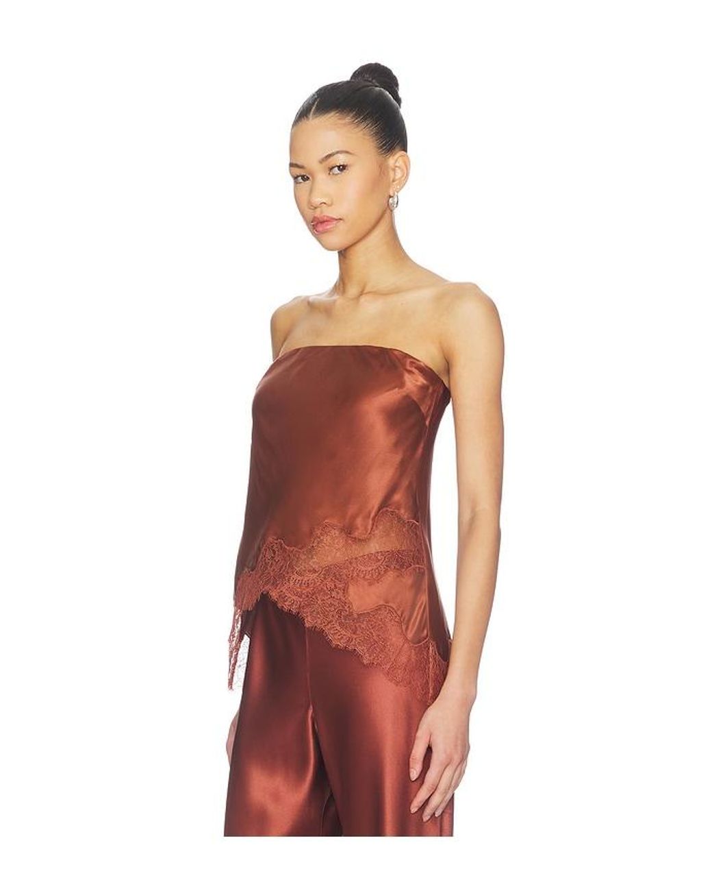 Cami NYC Red Odessa Strapless Camisole