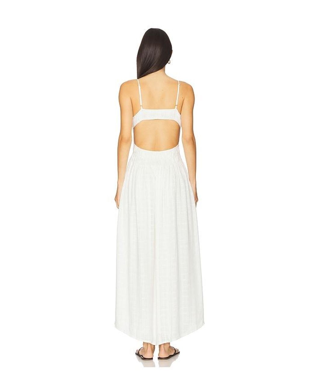 ROBE MAXI TALA en Ivory LSPACE en coloris White
