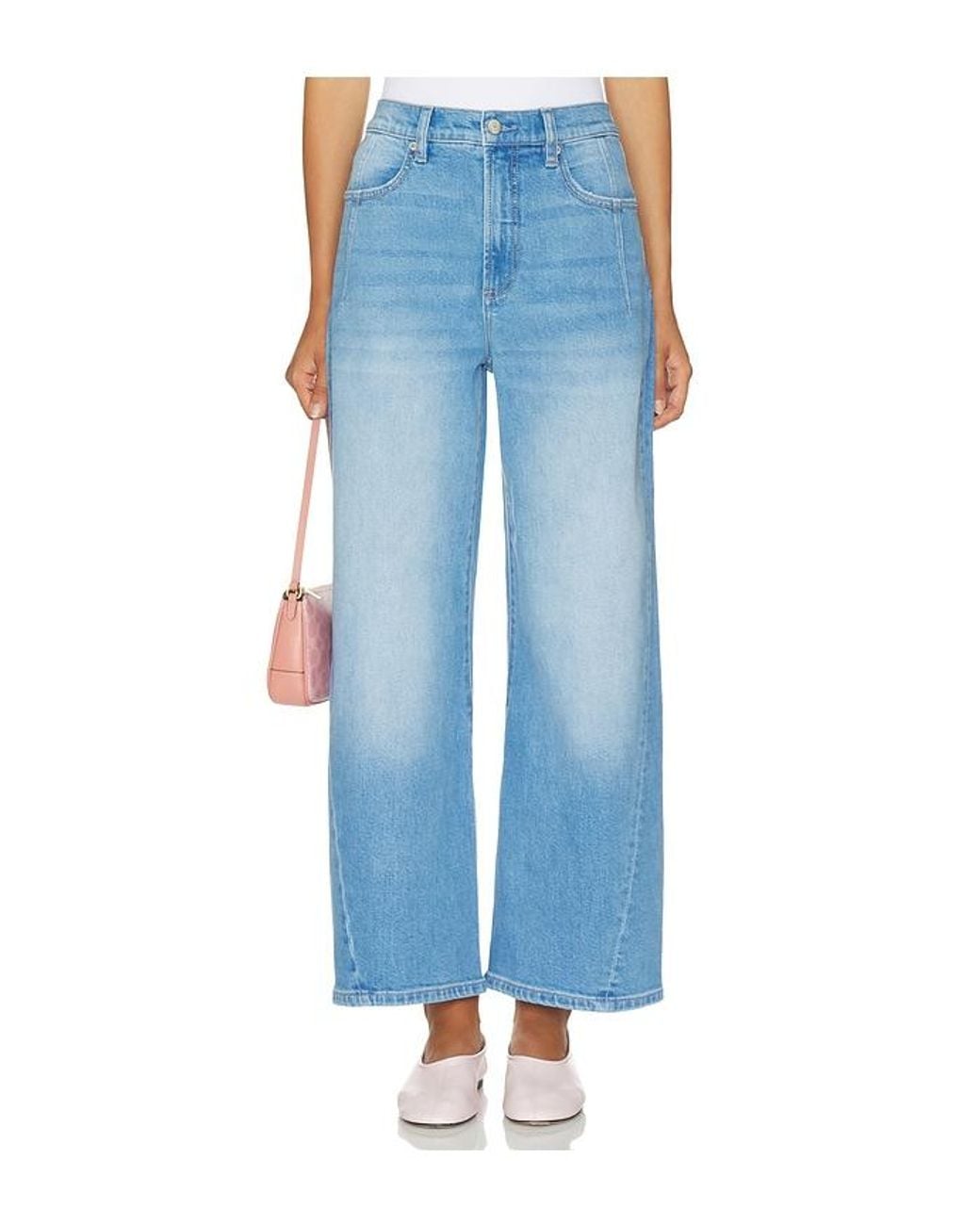 Pistola Blue Kyra High Rise Bowed Ankle Jeans