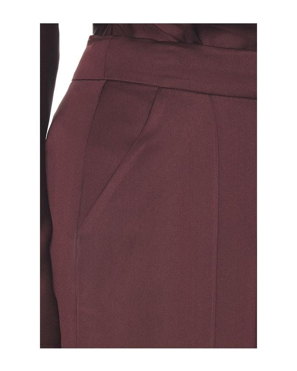 Jonathan Simkhai Purple Kyra Wide Leg Pant