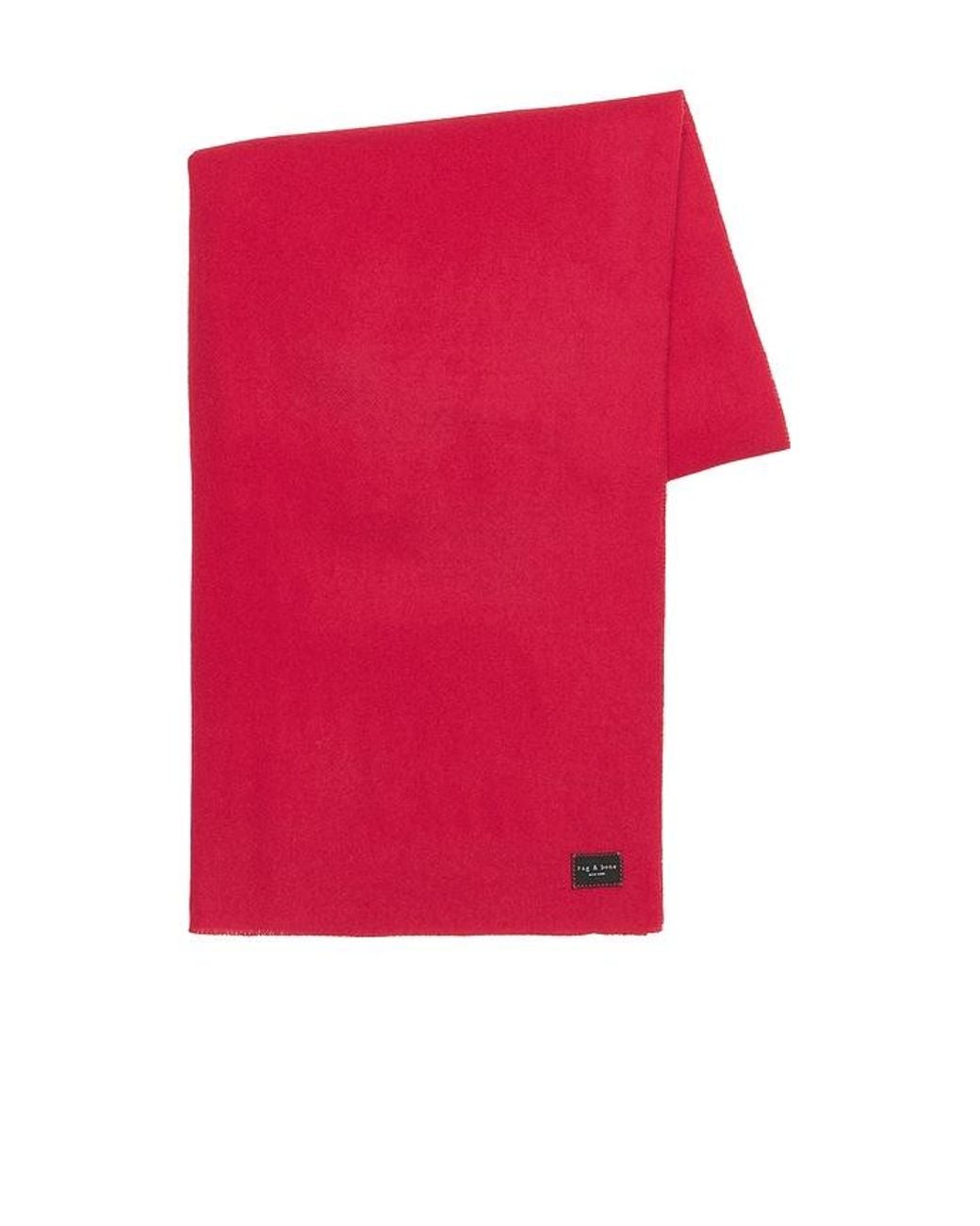 Rag & Bone Red Joni Scarf
