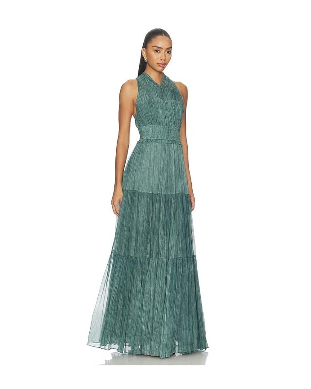 Ulla Johnson Green Freesia Gown