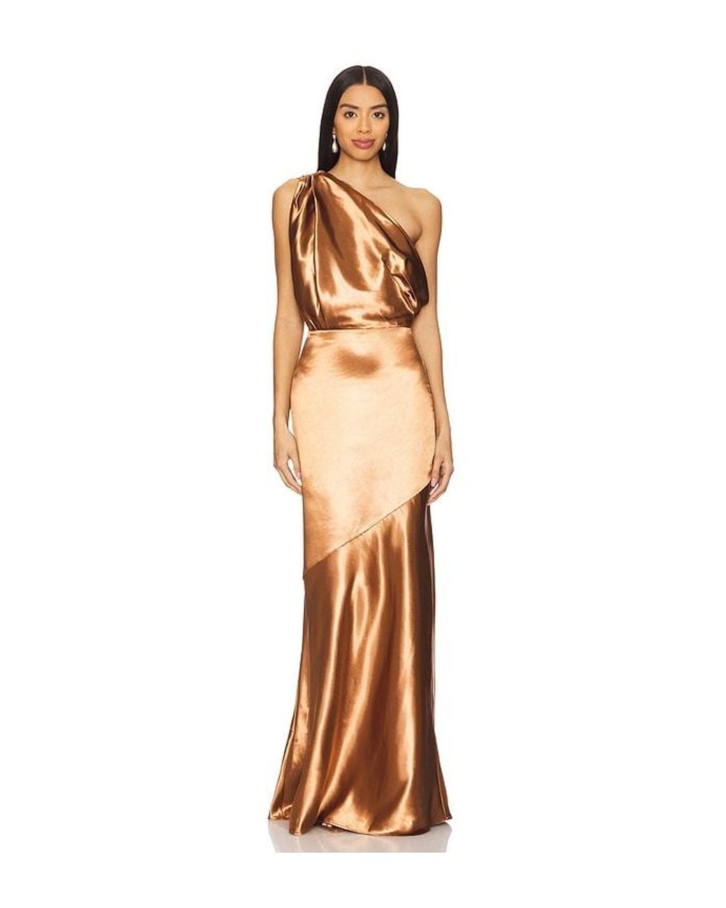 Lovers + Friends Natural Sheridan Gown