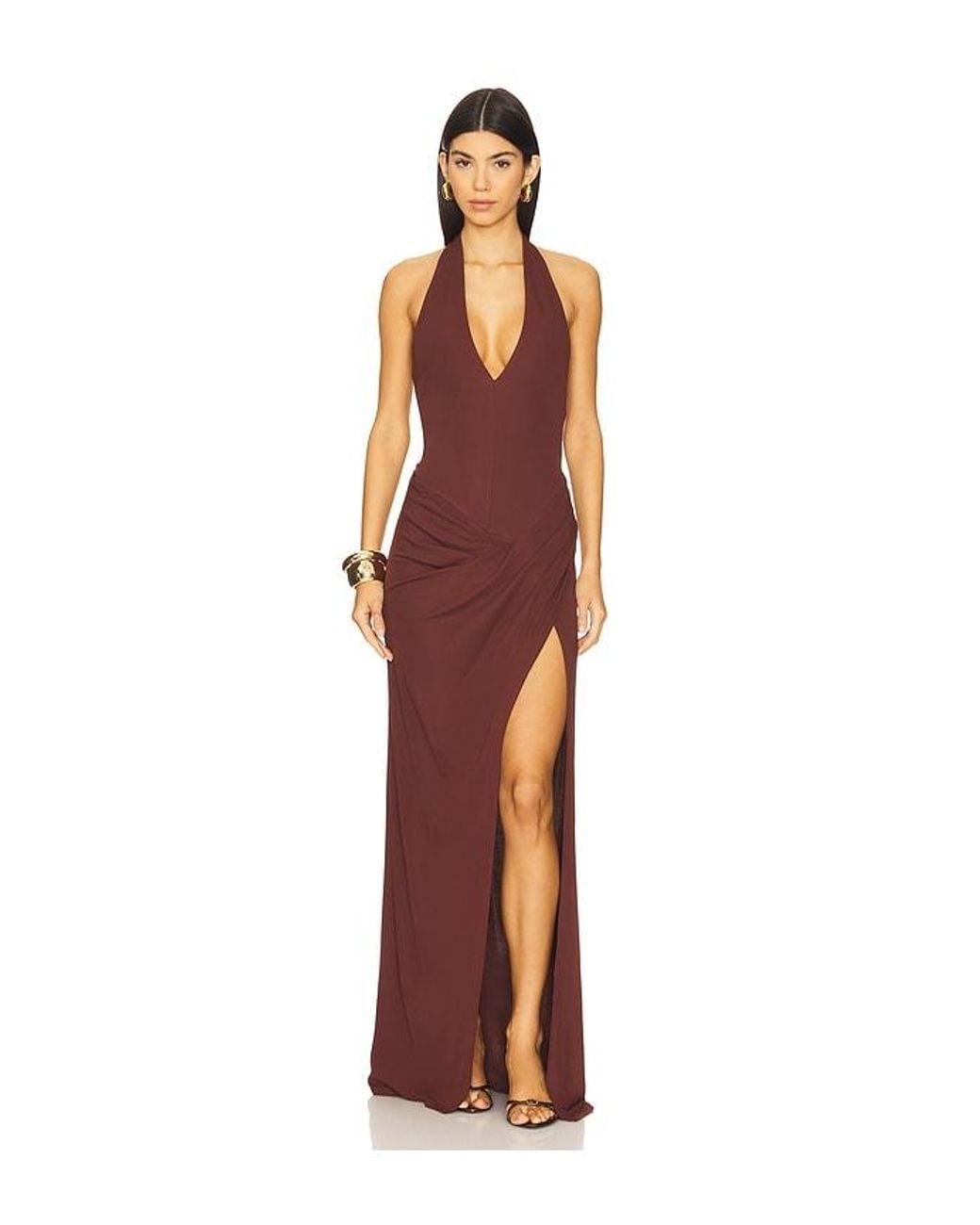 Michael Costello Multicolor X Revolve Aura Gown