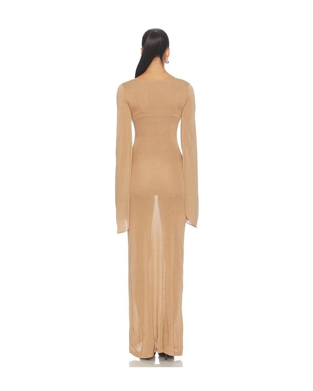 AYA MUSE Natural Zair Dress