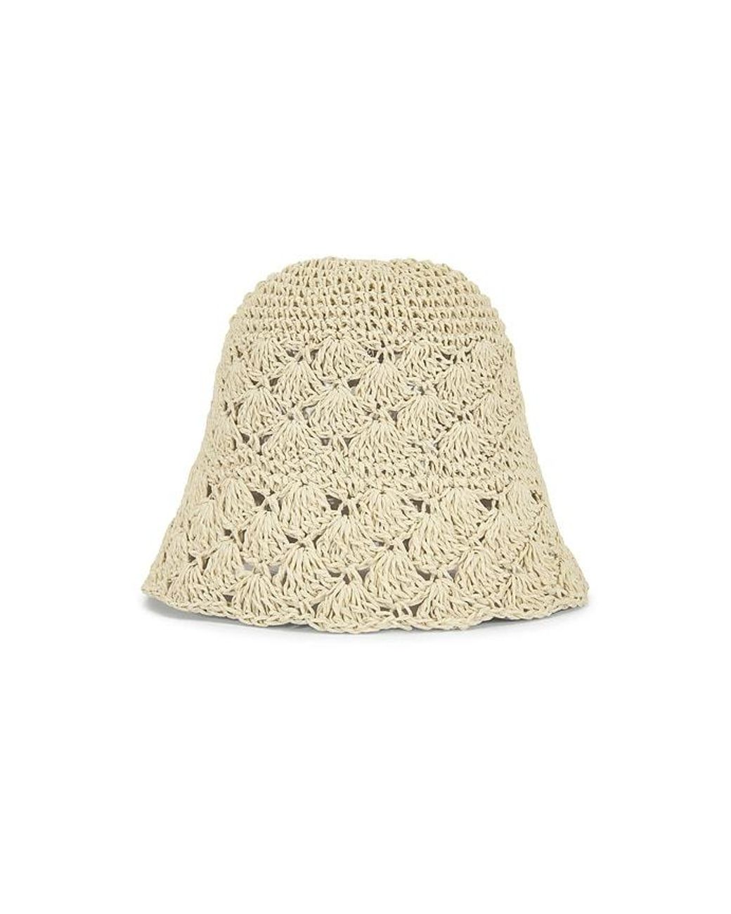 Lovers + Friends Natural Cori Raffia Hat