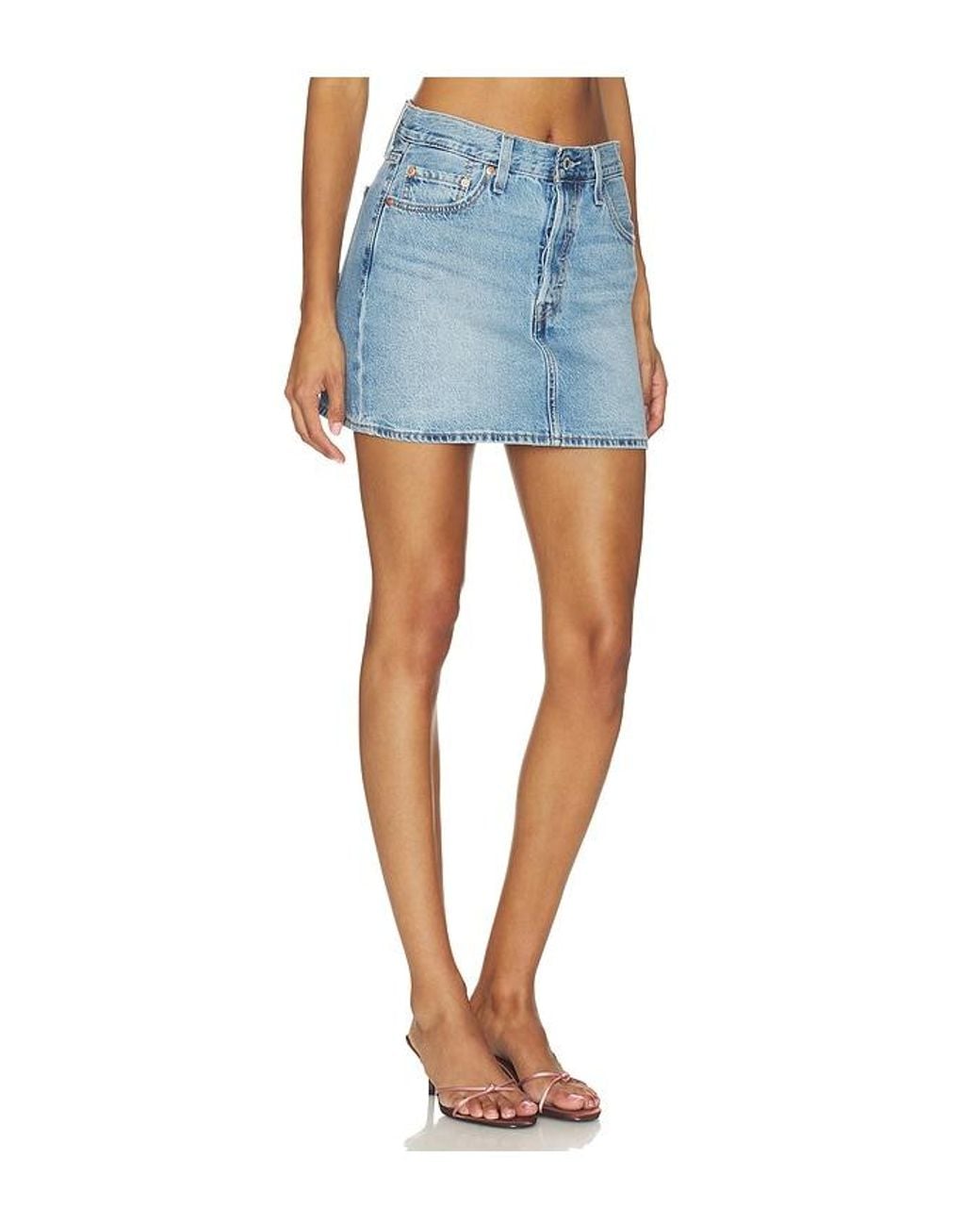 Levi's Blue Icon Skirt