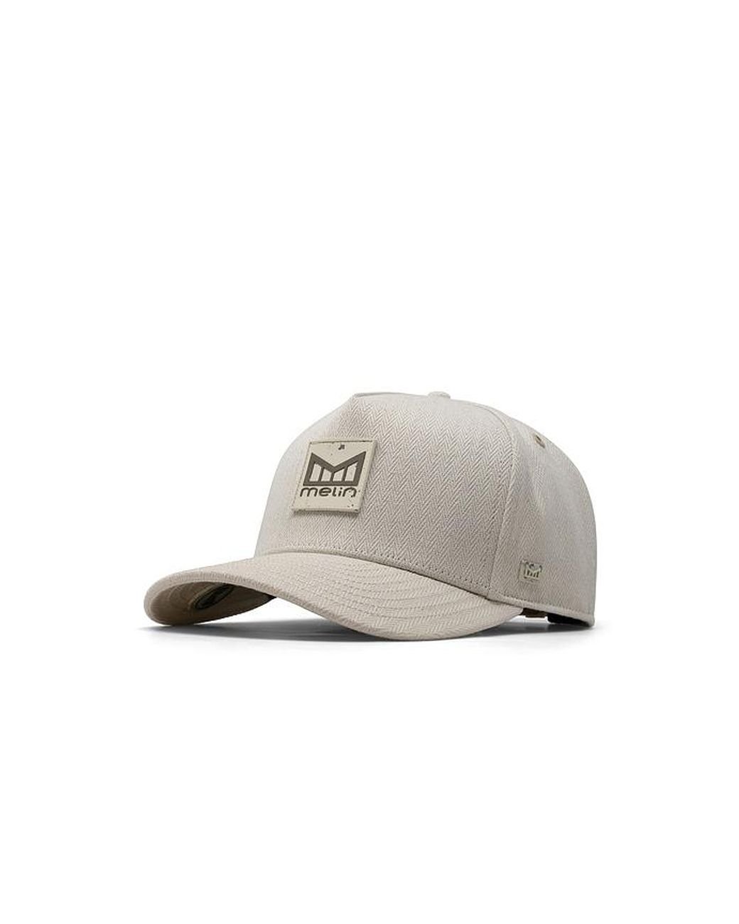 Melin White Mill Odyssey Stacked Pinya Baseball Cap for men