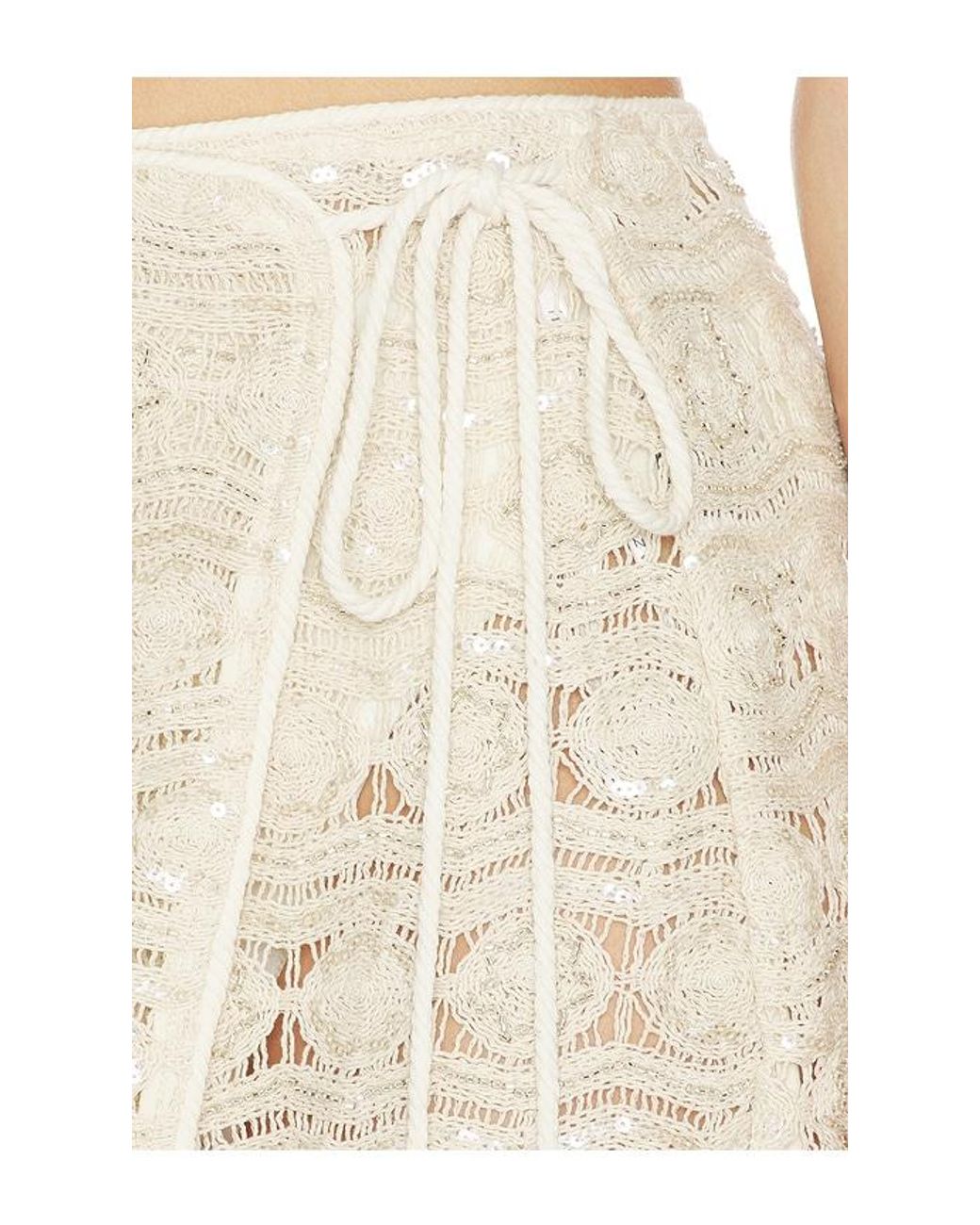 AZULU White Nico Skirt