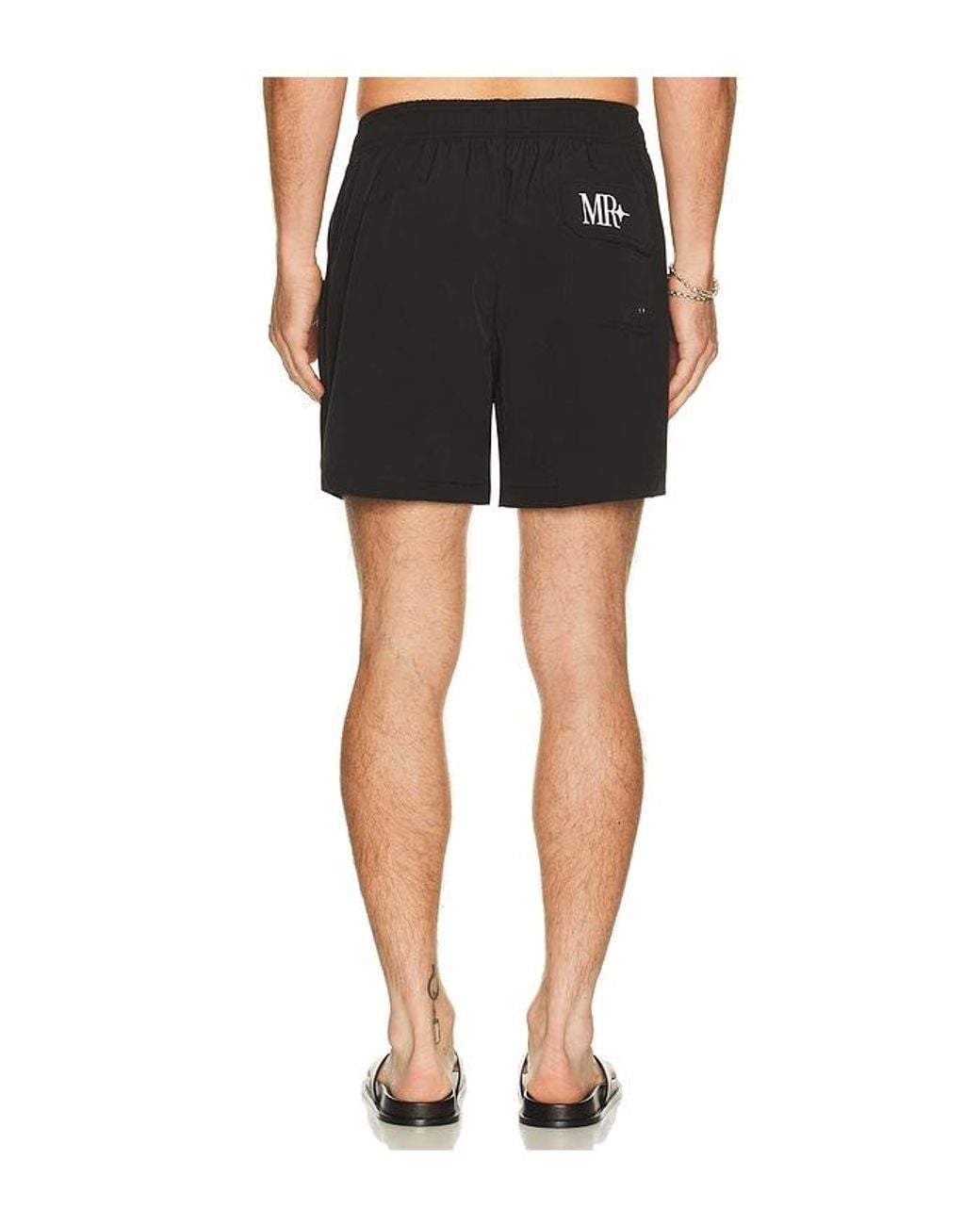 MIDNIGHT RODEO Black Mr Swim Short for men