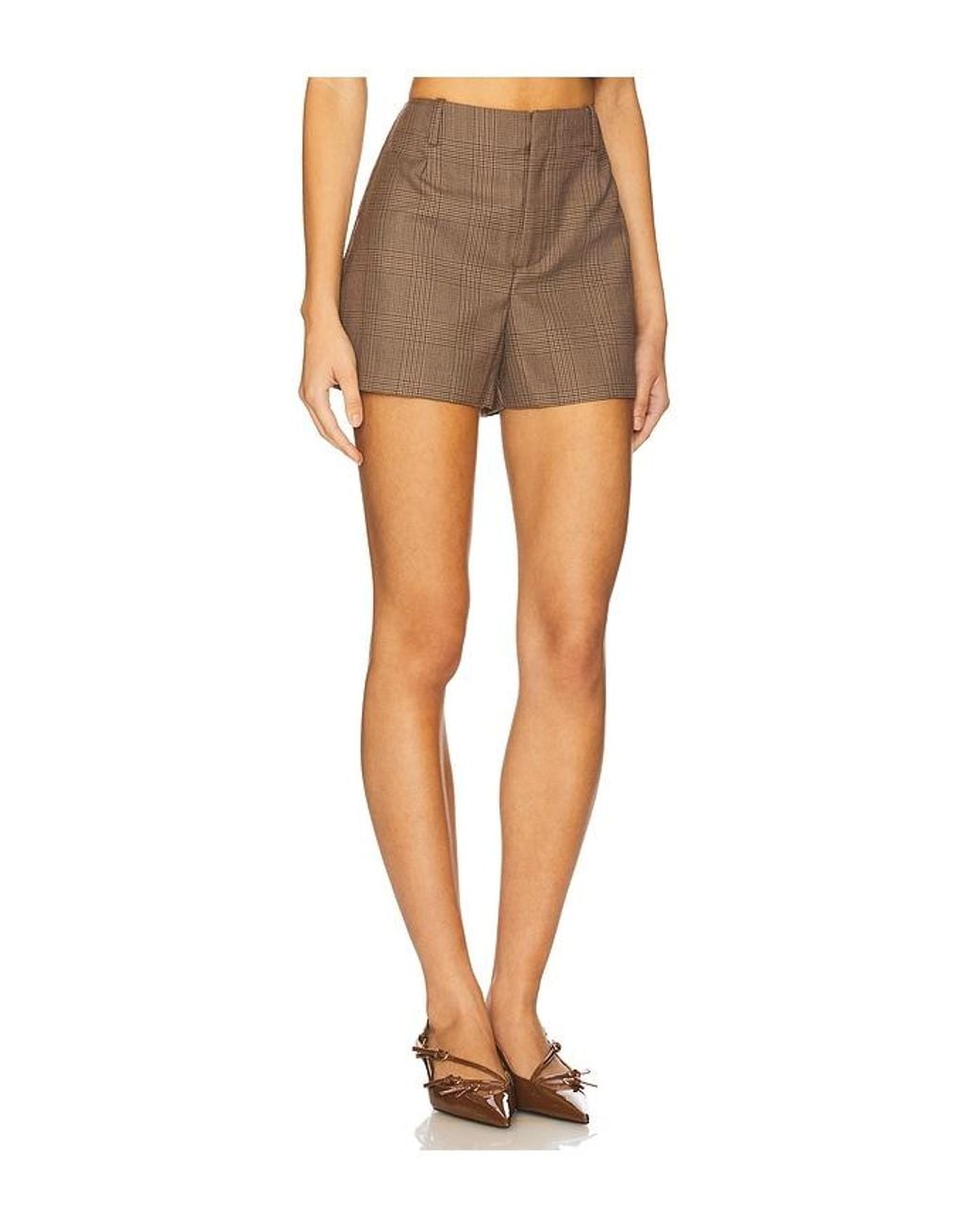 Cami NYC Multicolor Jolie Plaid Short