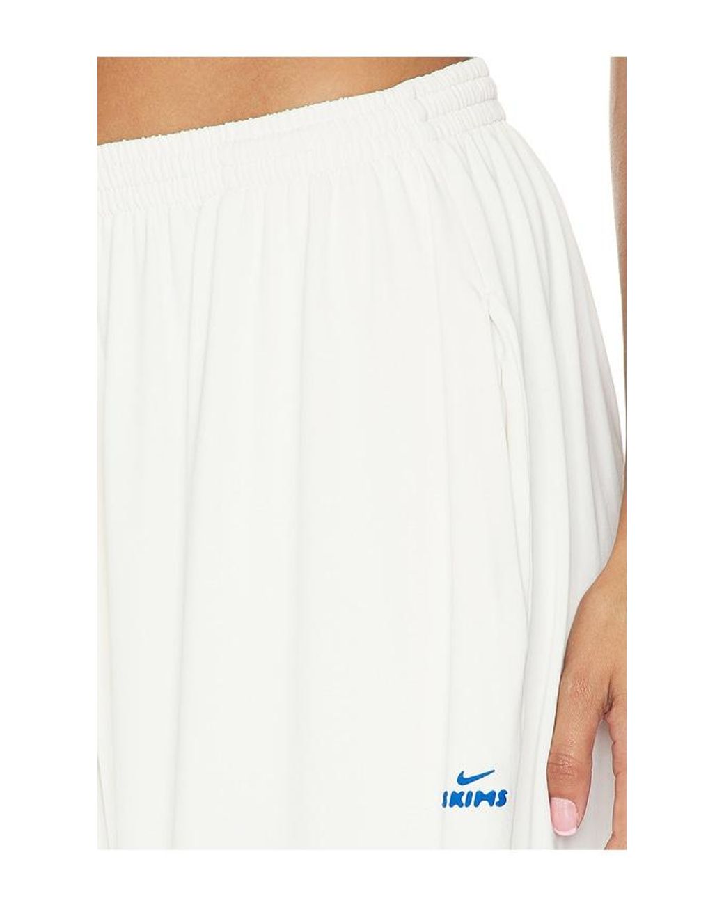 NikeSKIMS White Stretch Knit Harem Pants