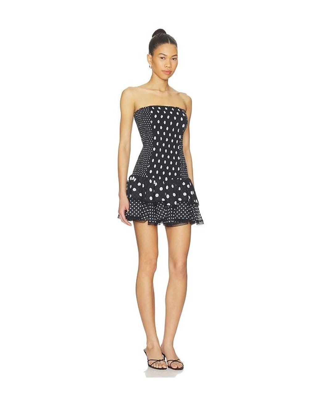 Charo Ruiz Blue Zahara Short Dress