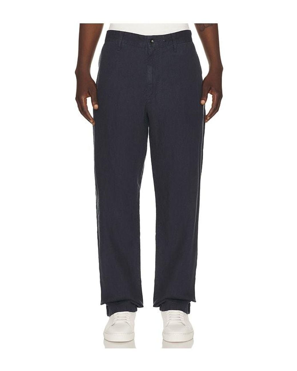 Rag & Bone Blue Evan Elasticated Trouser for men