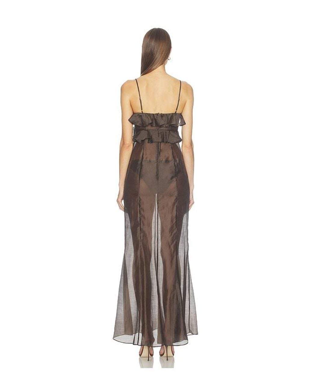 Camila Coelho Natural Dorothea Maxi Dress