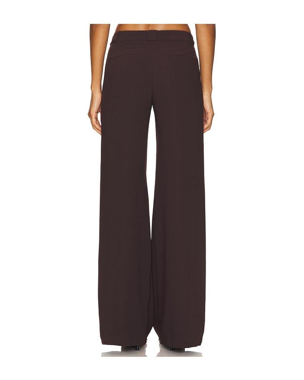 Amanda Uprichard Brown X Revolve Saddler Pants