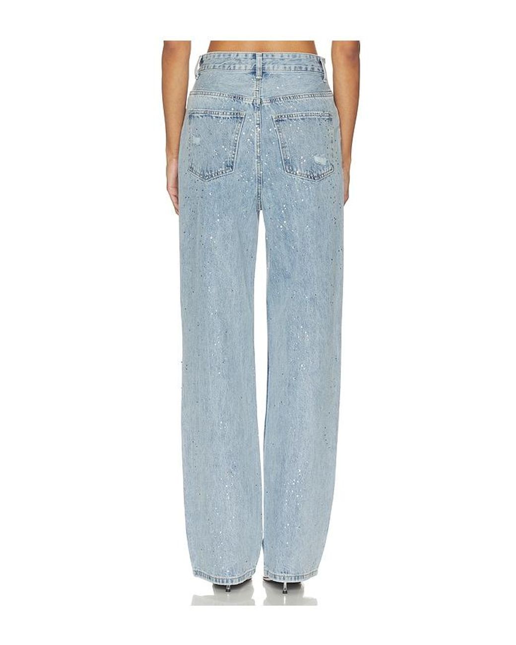 Lioness Blue Diamante Jeans