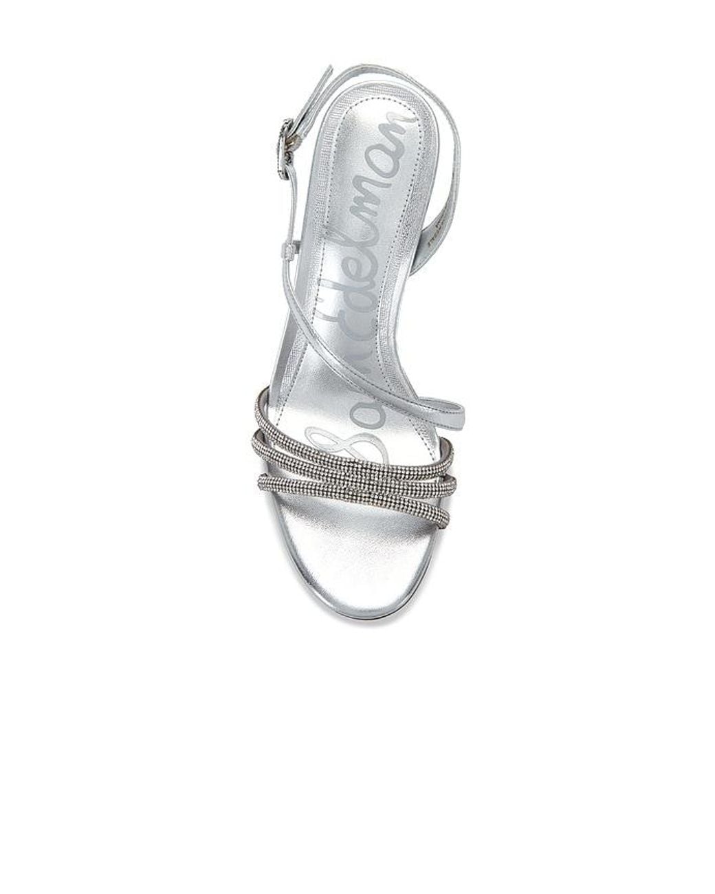 Sam Edelman White Charli Glam Sandal