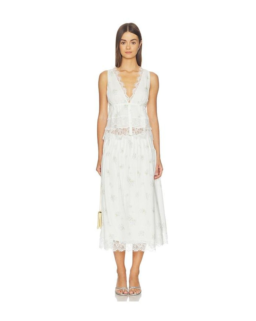 LPA White Everly Top