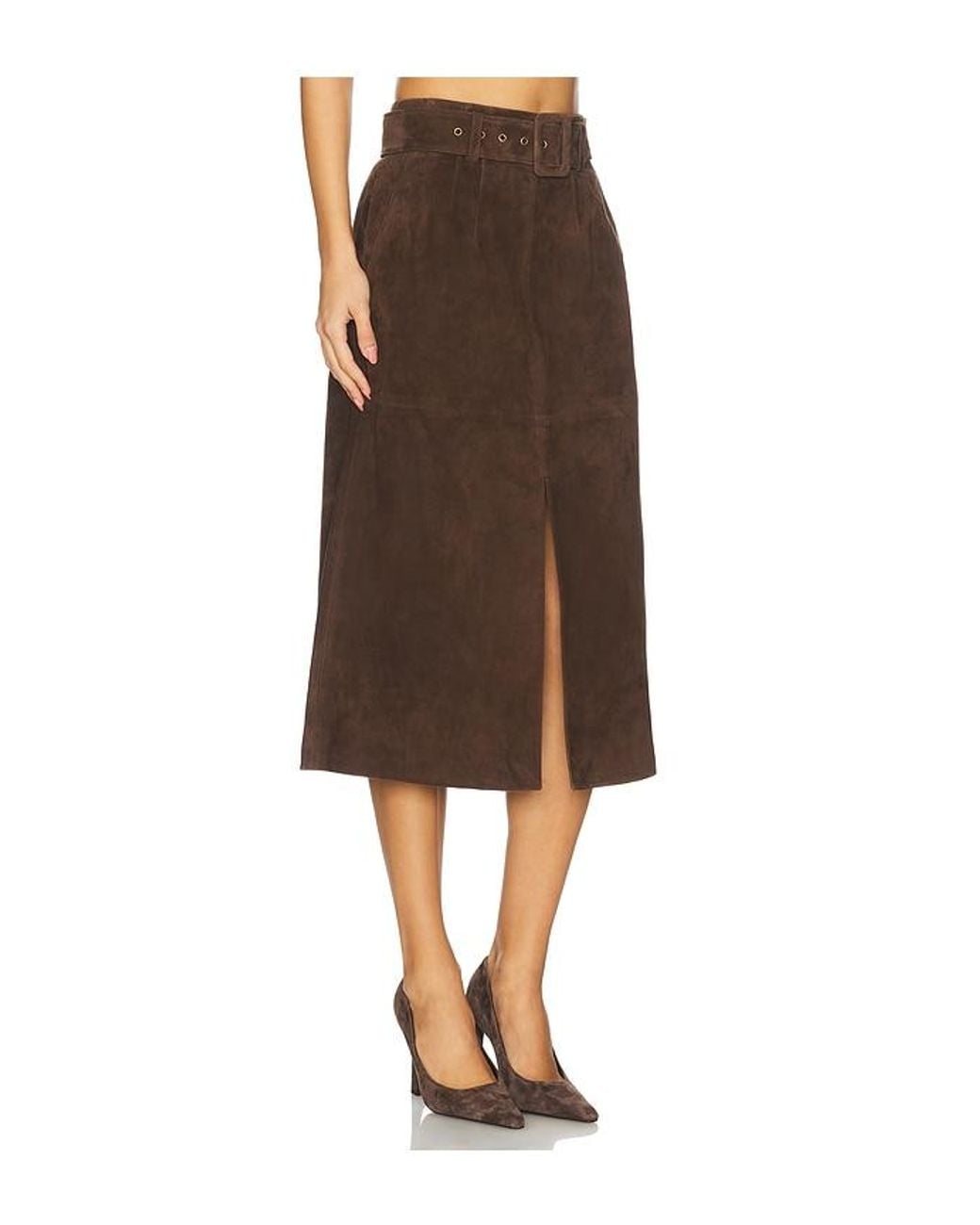 Veronica Beard Brown Alexie Skirt