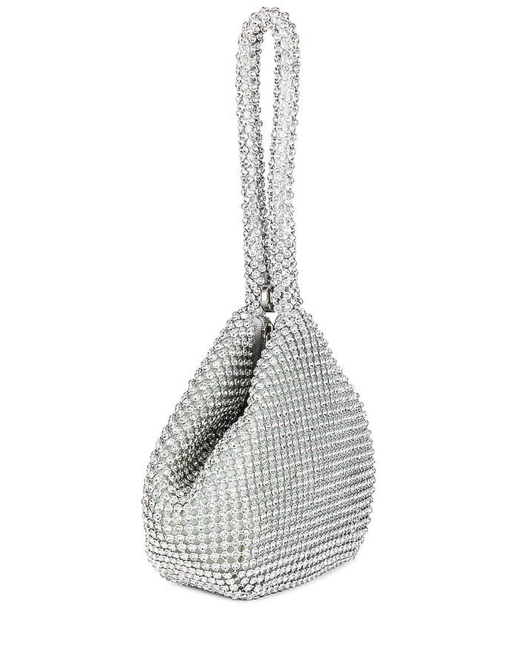 superdown White Sonia Crystal Bag