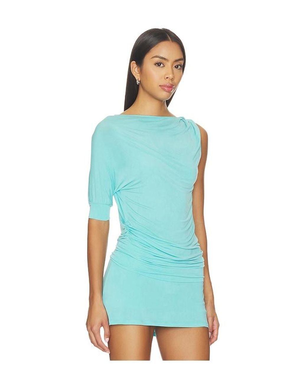 Peachy Den Blue Kylie Bubble Top