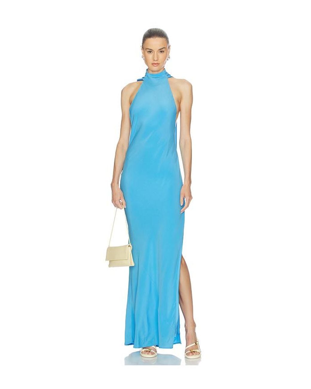 Cult Gaia Blue Doe Dress