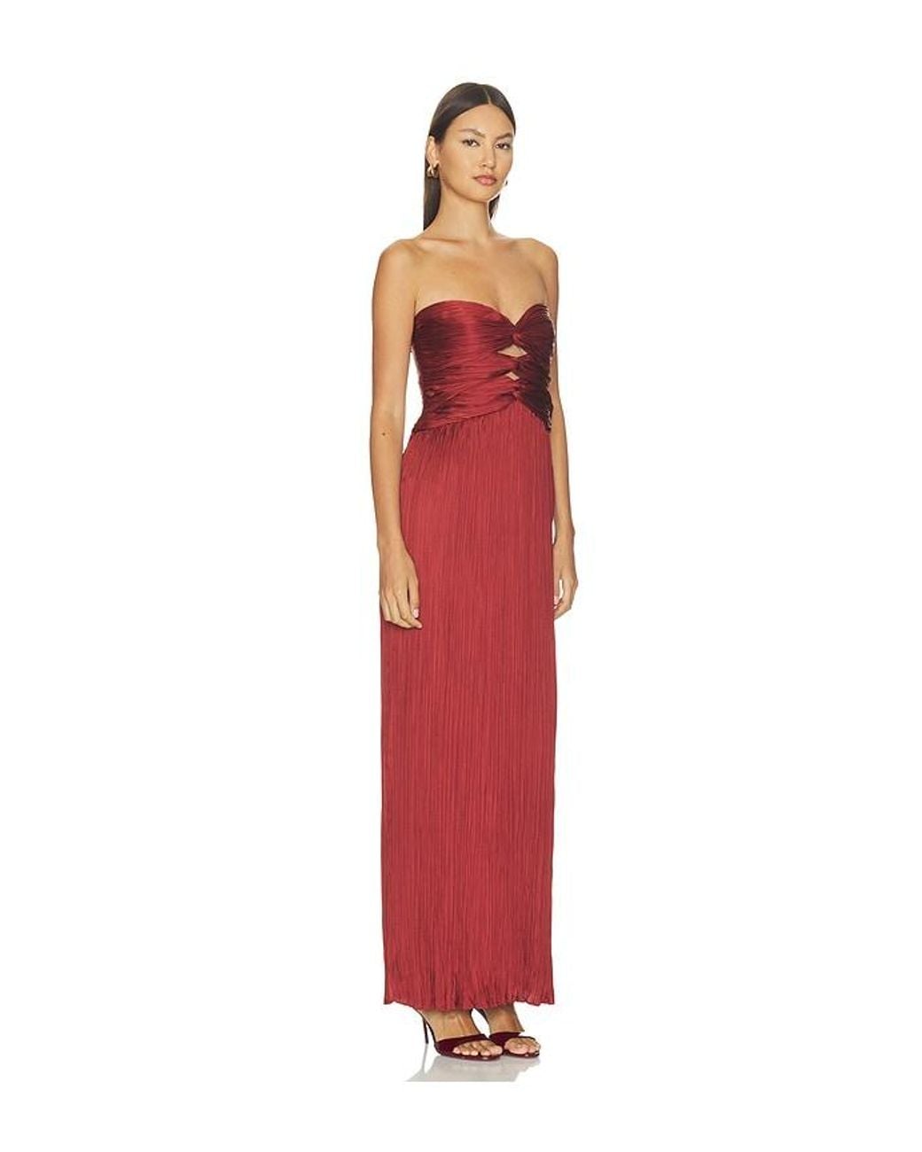 A.L.C. Red Brynn Dress