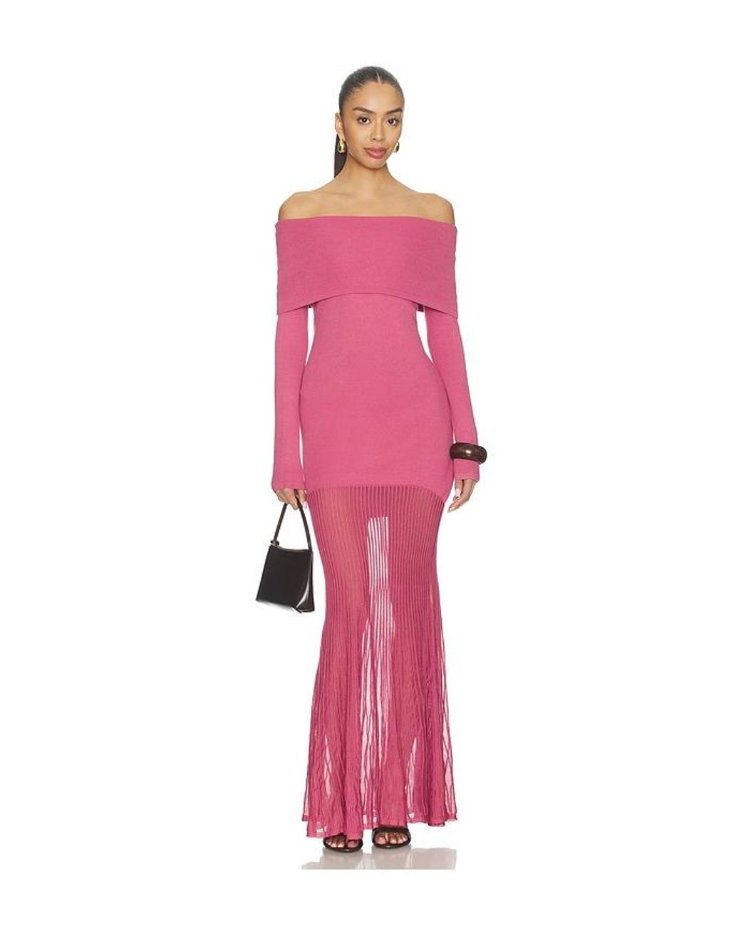 SER.O.YA Pink Isotta Dress
