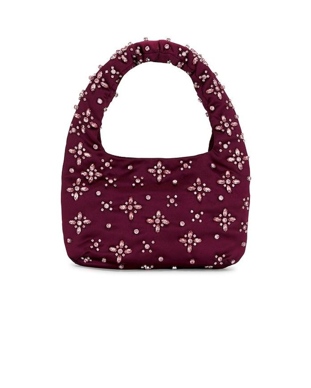 LoveShackFancy Red Serina Purse
