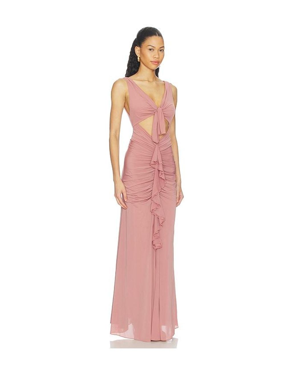 Ronny Kobo Pink Carnelian Dress