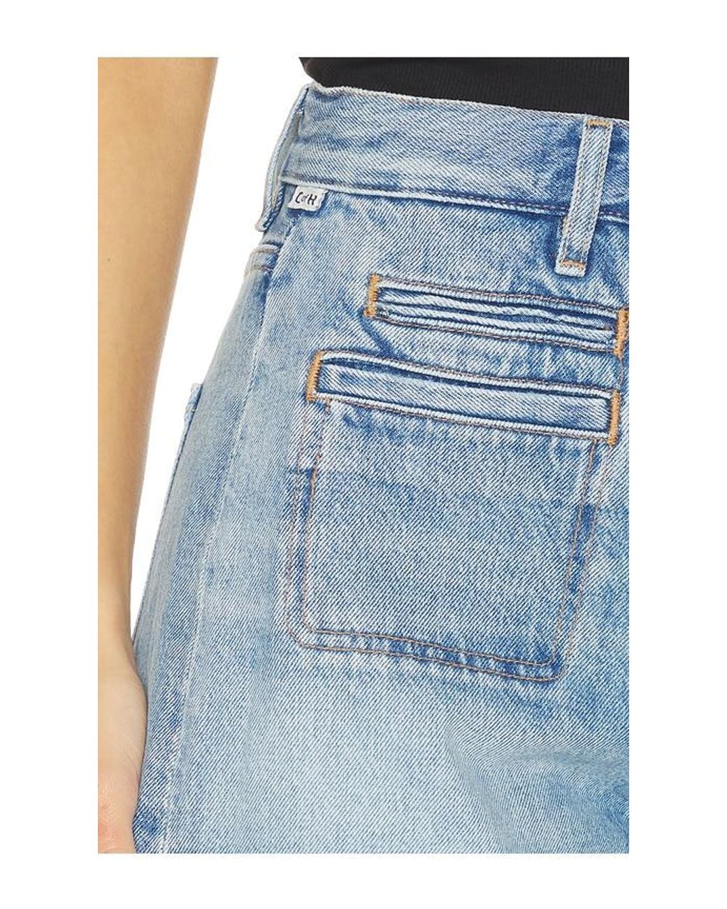 Citizens of Humanity Blue Marlow Welt Pocket Short