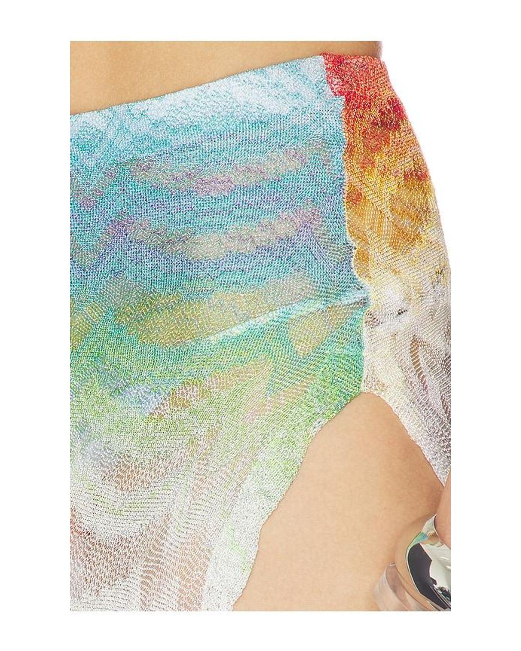 Missoni White Long Skirt