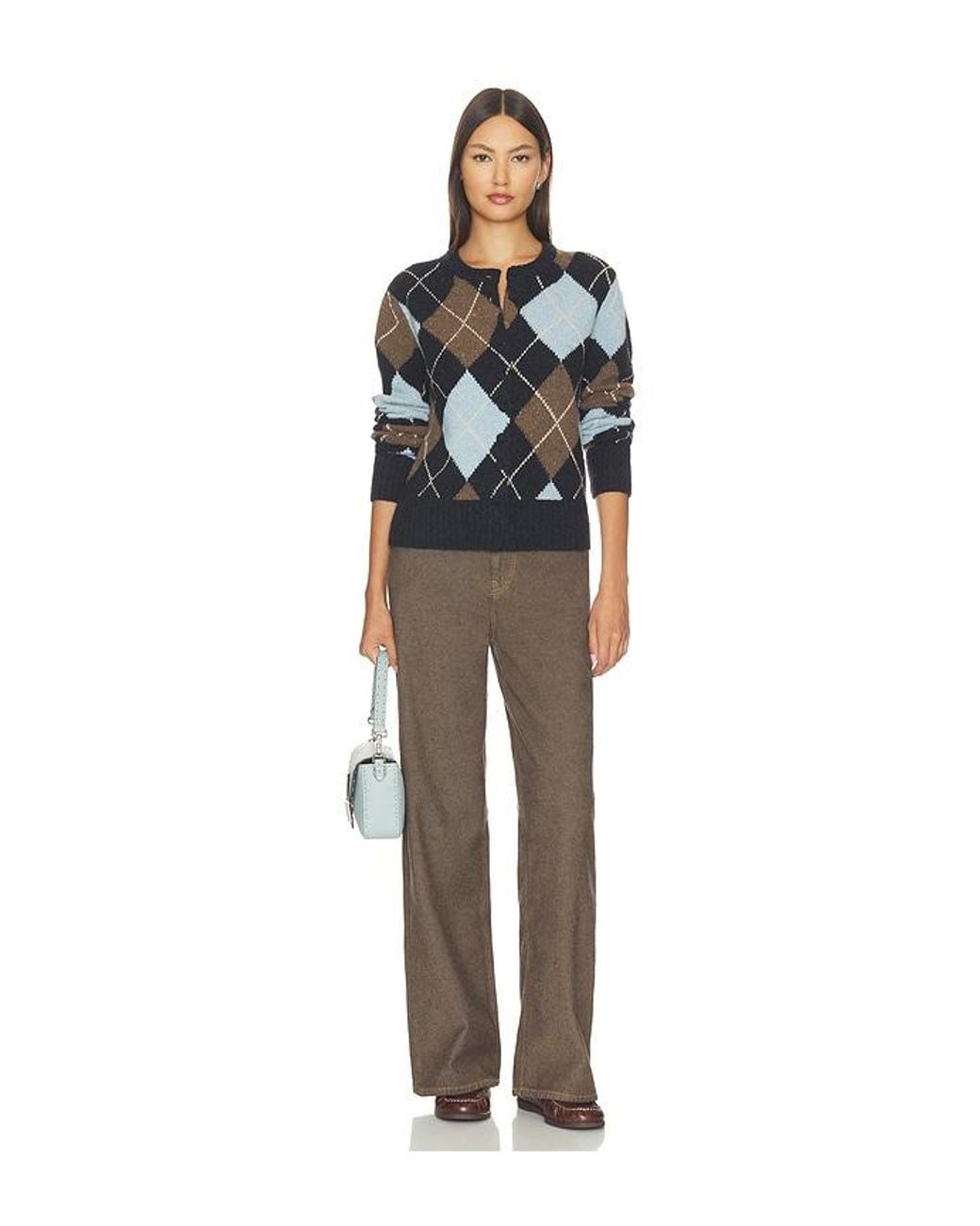Ganni Brown Neppy Denim Lari Jeans
