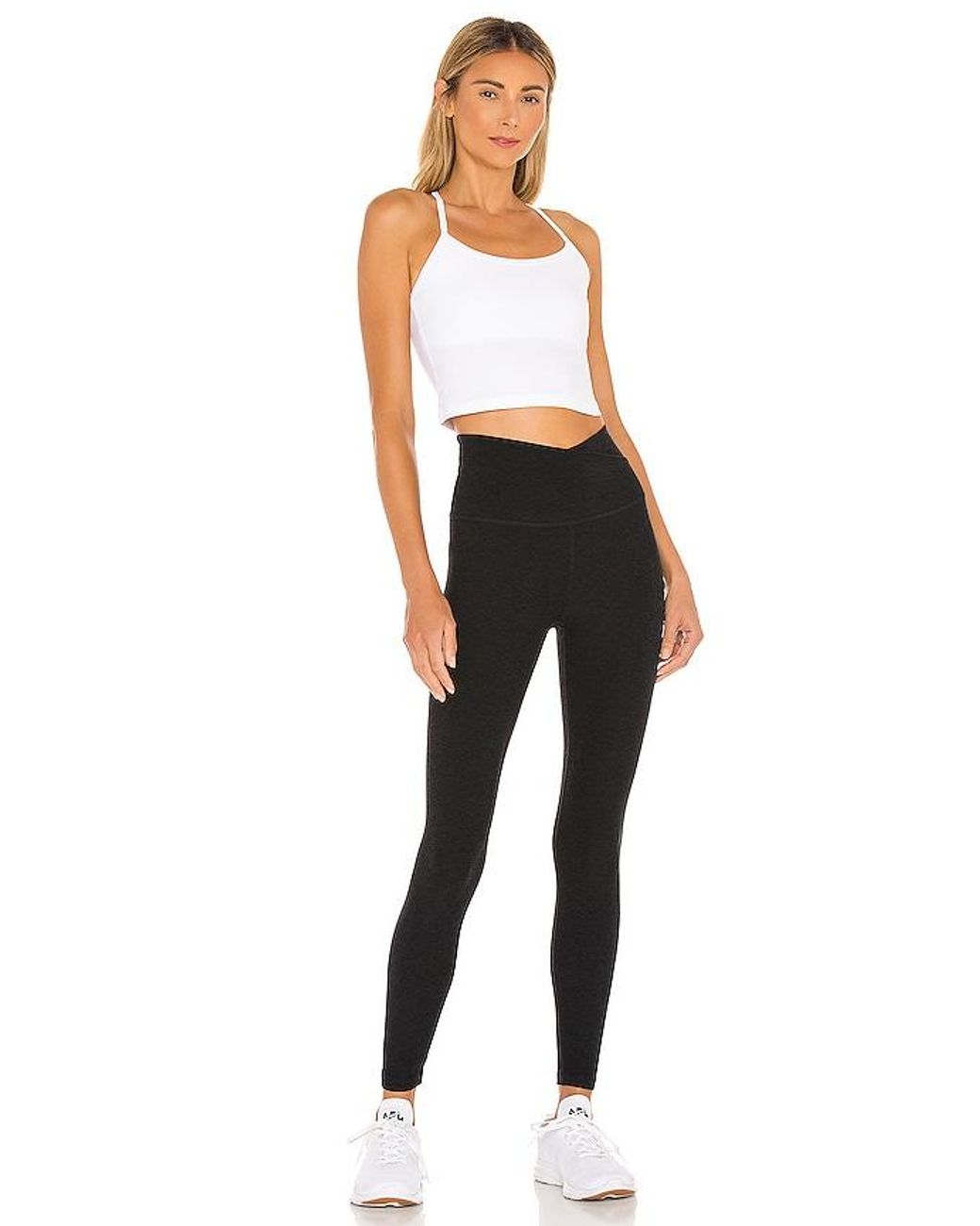 Beyond Yoga Blue At Your Leisure Midi Legging