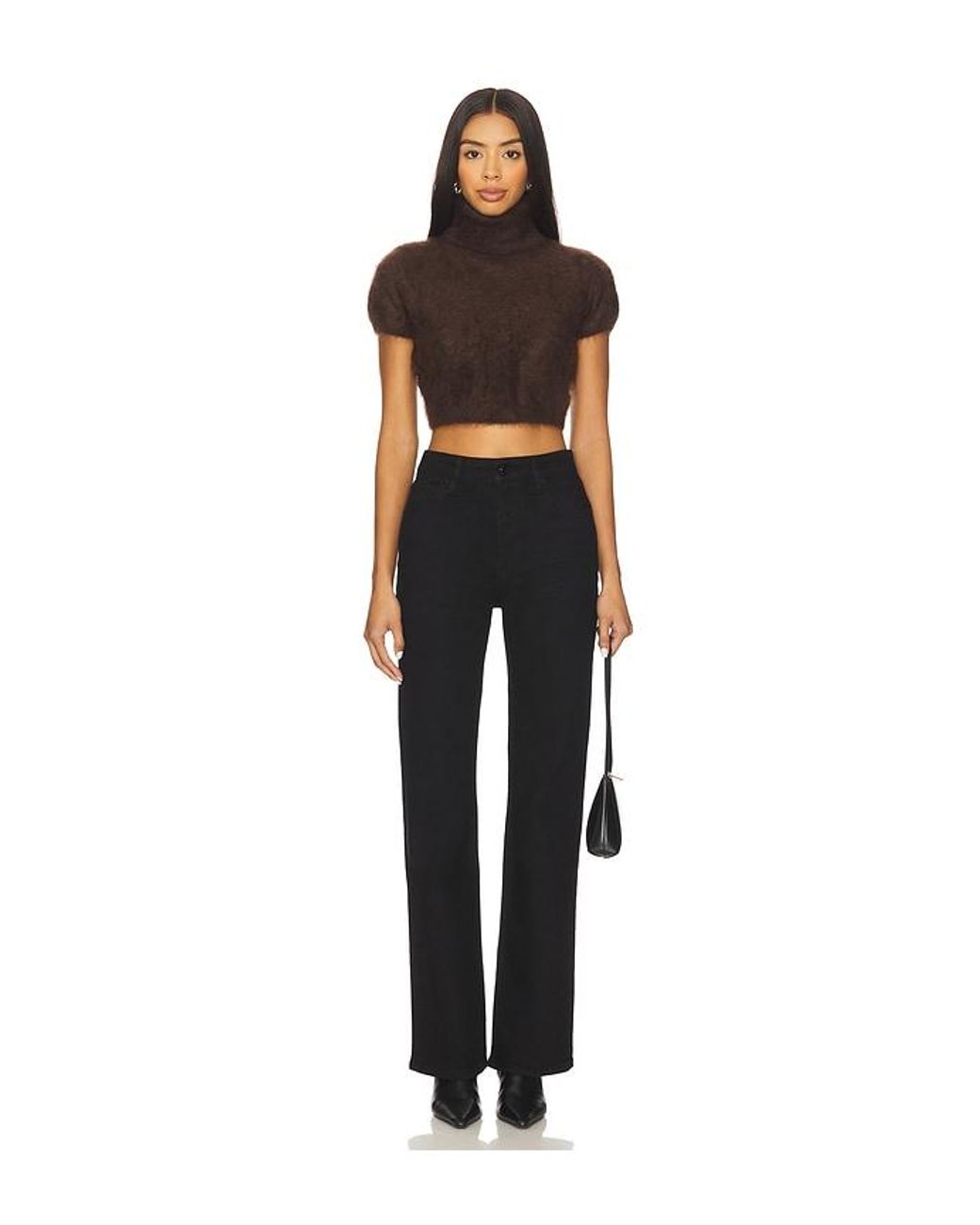 FRAME Black The Arrow Jeans